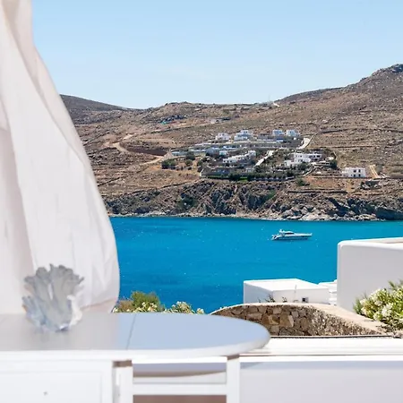 Apartmán Mykonian At Kalo Livadi Beach With Amazing View