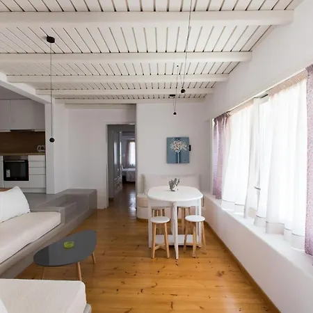 Apartmán Mykonian At Kalo Livadi Beach With Amazing View *